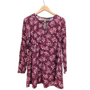 Y2K Aeropostale Coquette Boho Flowy Spring Floral Indie Sleaze Skater Mini Dress